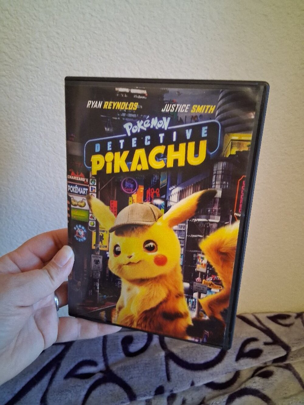 Pokemon Detective Pikachu DVD, 2019 Ryan Reynolds Justice Smith special features